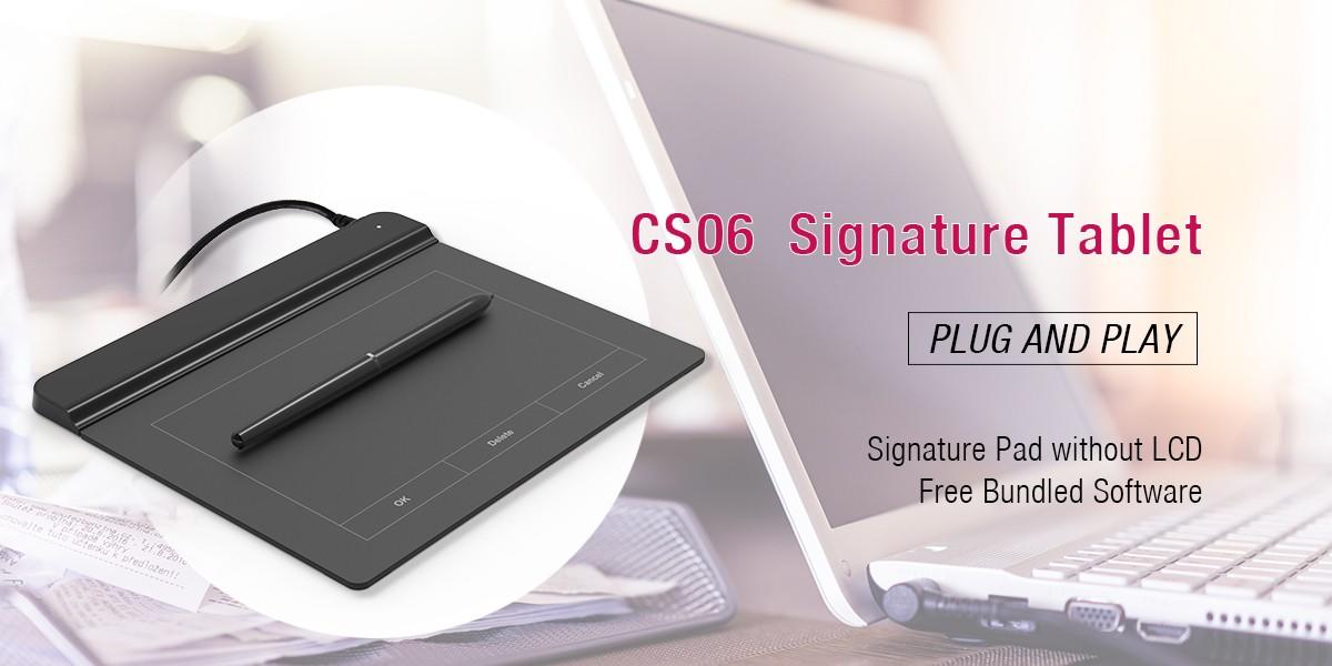 Ugee-High-quality Electronic Signature Tablet Cs06 For Signing | Electronic Signature